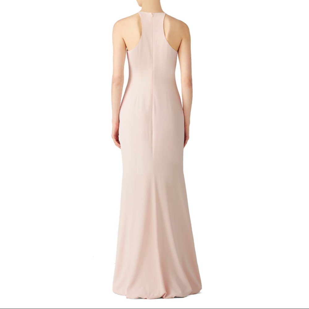 [badgley mischka] halter odessa gown - Picture 5 of 7